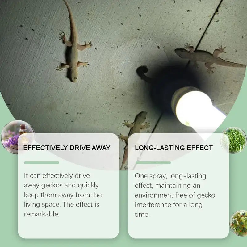 Repellents Spray Indoor Natural Lizard Repellents Lavender Oil Gecko Spray Powerful Pet Safe Reptile Deterrents Control Repel