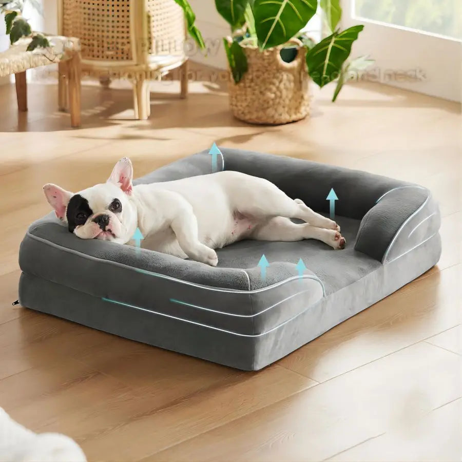 Pet bed detachable machine wash suitable for medium to large dog