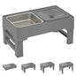 Elevated Dog Food Slow Feeder 4 Adjustable Heights
