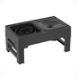 Elevated Dog Food Slow Feeder 4 Adjustable Heights