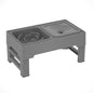 Elevated Dog Food Slow Feeder 4 Adjustable Heights